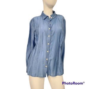 New with Tags J. Jill Button Down Shirt size
